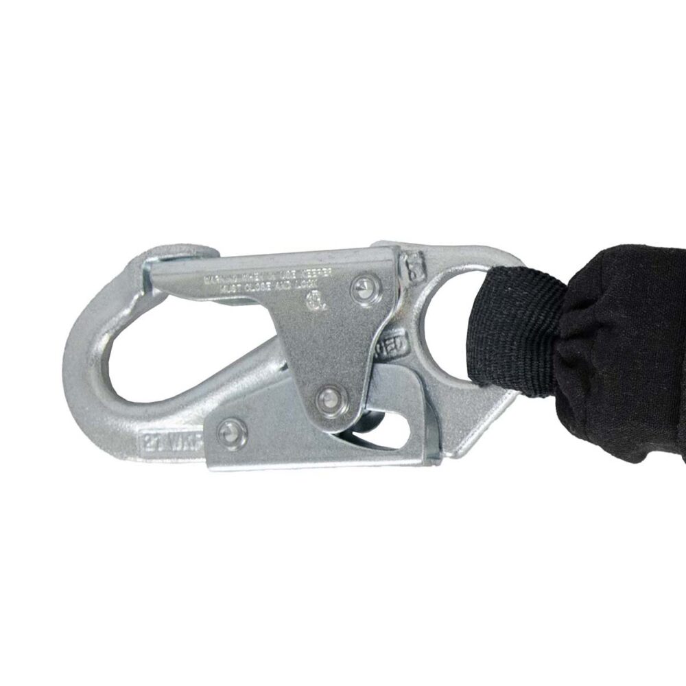 Arc Flash 6' Internal Energy Absorbing Lanyard: Aramid, Dual Leg, Soft Loop, Snap Hook - Image 4