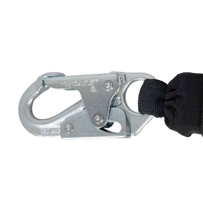 Arc Flash 6' Internal Energy Absorbing Lanyard: Aramid, Dual Leg, Soft Loop, Snap Hook - Image 4