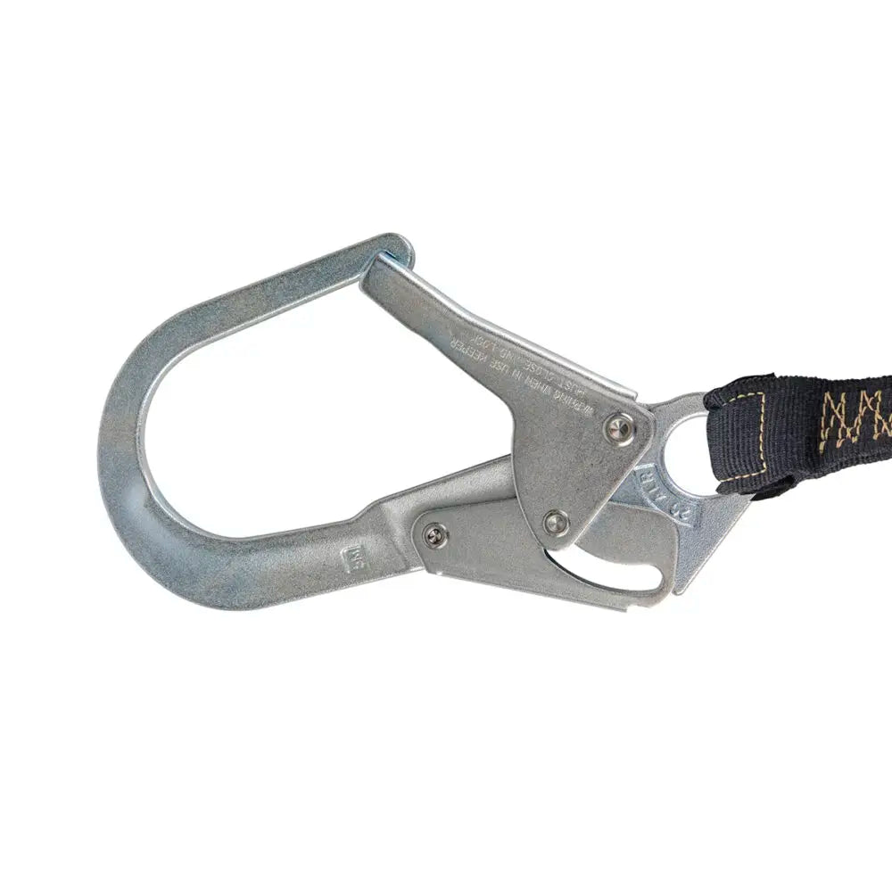 Arc Flash 6' Internal Energy Absorbing Lanyard: Aramid, Dual Leg, Soft Loop, Rebar Hook - Image 4