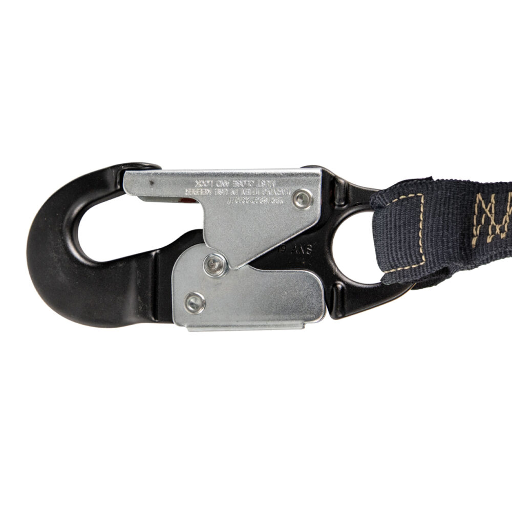 Arc Flash 6' Internal Energy Absorbing Lanyard: Aramid, Dual Leg, Soft Loop, Alu Snap Hook - Image 4