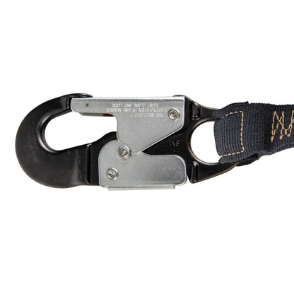 Arc Flash 6' Internal Energy Absorbing Lanyard: Aramid, Dual Leg, Alu Snap Hooks - Image 5