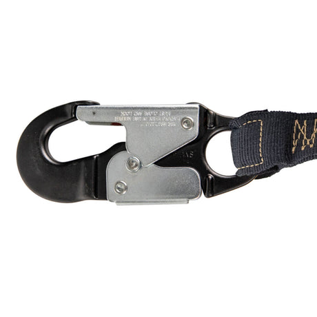 Arc Flash 6' Internal Energy Absorbing Lanyard: Aramid, Dual Leg, Alu Snap Hooks - Image 5