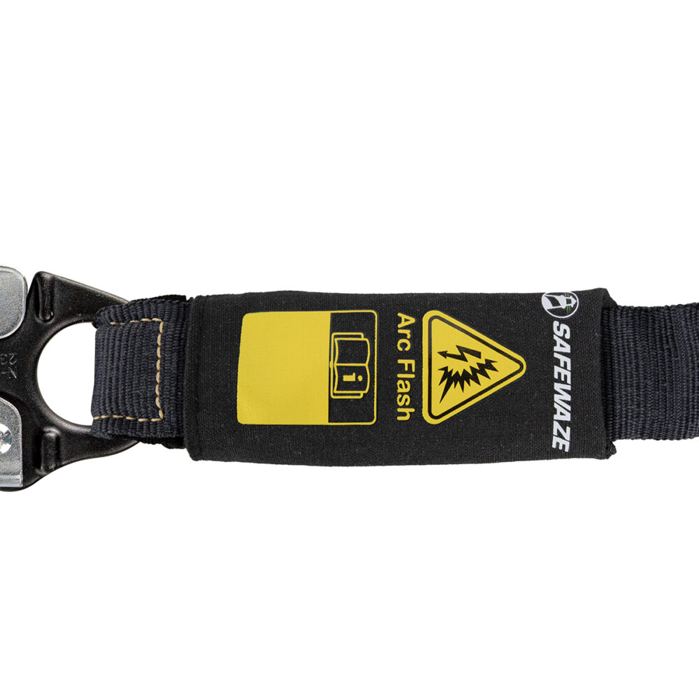 Arc Flash 6' Internal Energy Absorbing Lanyard: Aramid, Alu Snap Hook - Image 3