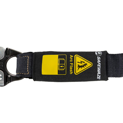 Arc Flash 6' Internal Energy Absorbing Lanyard: Aramid, Alu Snap Hook - Image 3