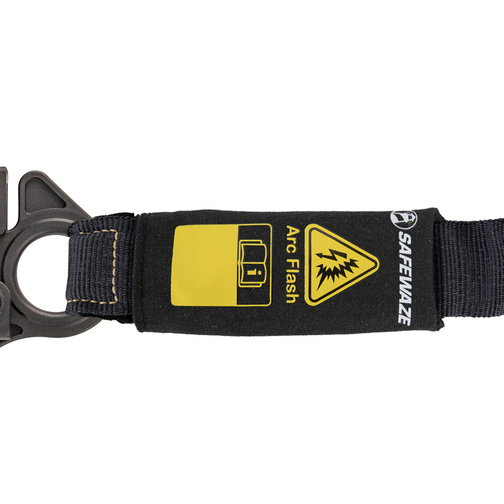 Arc Flash 6' Internal Energy Absorbing Lanyard: Aramid, Dielectric Snap Hook - Image 3