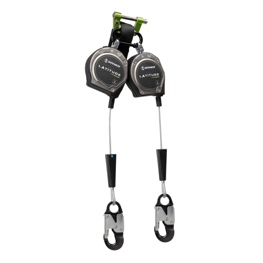 023-5357 Latitude Edge 8 Dual Cable SRL Alu Snap Hook-A