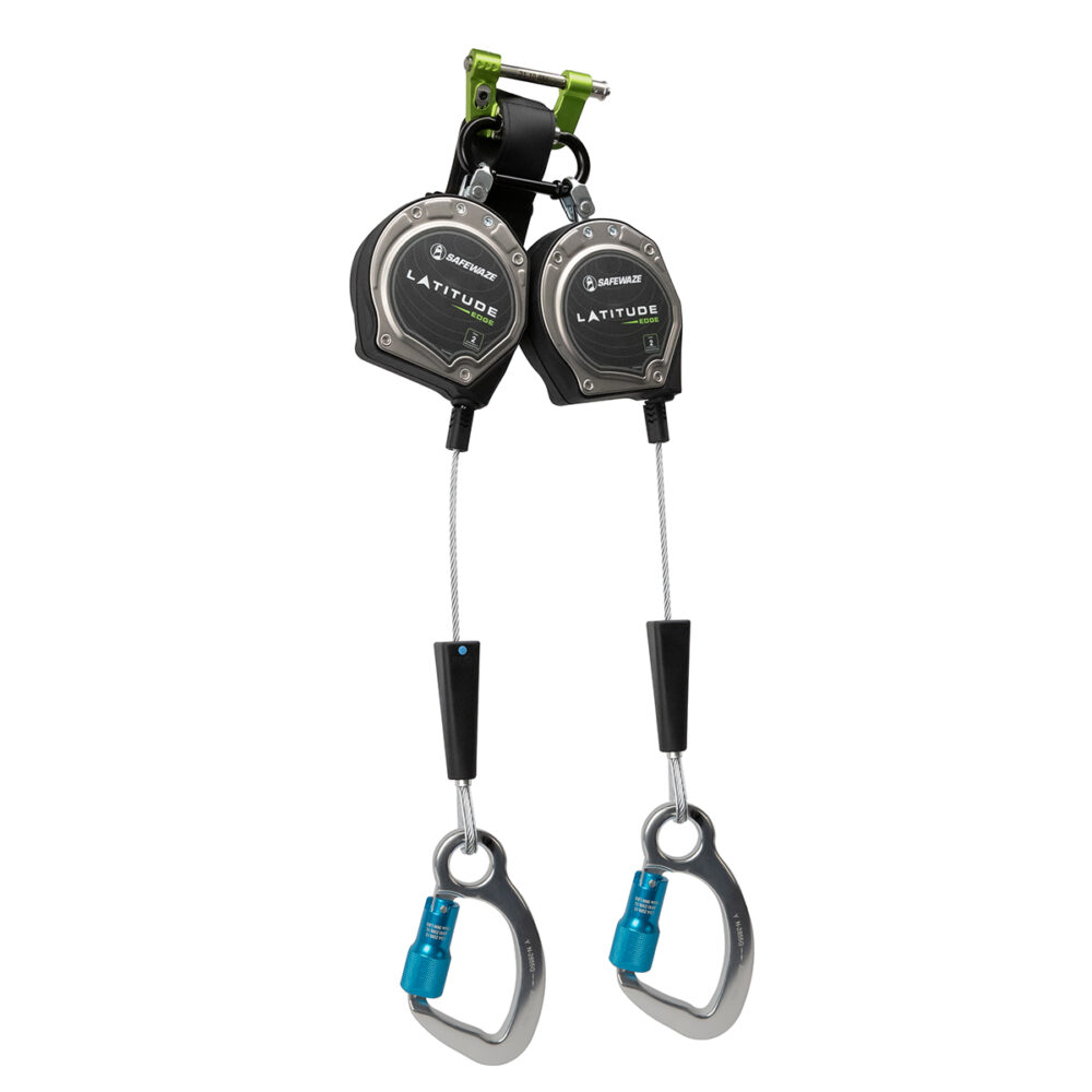 023-5359 Latitude Edge 8ft Dual Cable SRL Alu Carabiner-A 2