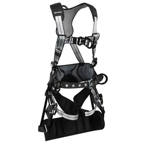 PRO+ Slate Tower Construction Harness: Alu 3D, Alu QC Chest, Alu FD, TB Legs, Tower Seat