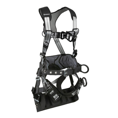 PRO+ Slate Tower Construction Harness: Alu 3D, Alu QC Chest, Alu FD, TB Legs, Tower Seat - Image 2