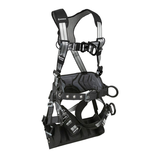 PRO+ Slate Tower Construction Harness: Alu 3D, Alu QC Chest, Alu FD, TB Legs, Tower Seat - Image 2