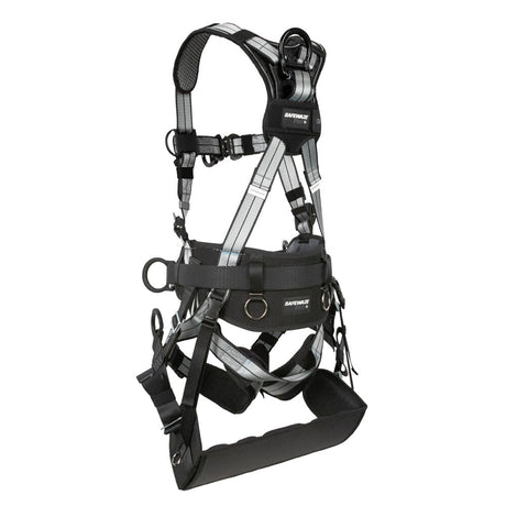 PRO+ Slate Tower Construction Harness: Alu 3D, Alu QC Chest, Alu FD, TB Legs, Tower Seat - Image 3