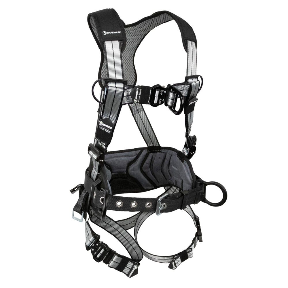 PRO+ Slate Tower Construction Harness: Alu 3D, Alu QC Chest, Alu FD, TB Legs, Tower Seat - Image 4