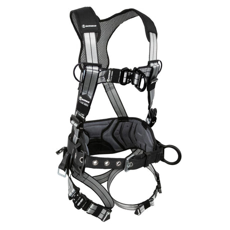 PRO+ Slate Tower Construction Harness: Alu 3D, Alu QC Chest, Alu FD, TB Legs, Tower Seat - Image 4