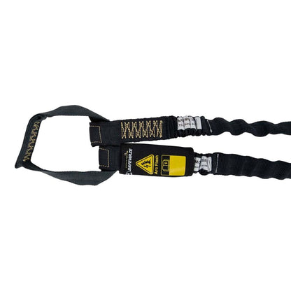 Arc Flash 6' Internal Energy Absorbing Lanyard: Aramid, Dual Leg, Soft Loop, Rebar Hook - Image 2