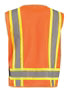High Visibility Two-Tone Surveyor Mesh Vest - ECO-ATRNSM