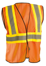 High-Visibility Value Mesh Two-Tone Safety Vest - ECO-GC2T