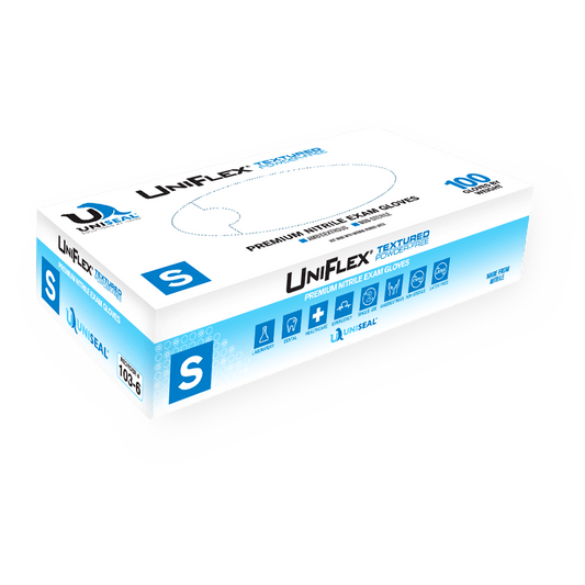 UniFlex ® Powder Free Textured Nitrile Exam Gloves