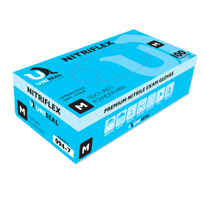 Uniseal® Nitriflex® Nitrile Exam Gloves – Nitrile Powder-Free