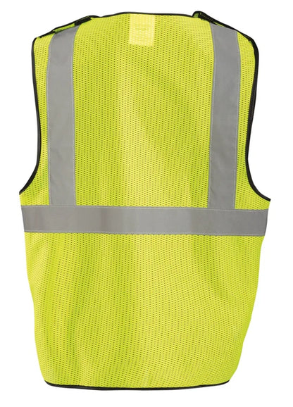 High-Visibility Value Mesh 5-Point Break-Away Safety Vest ECO-GCB