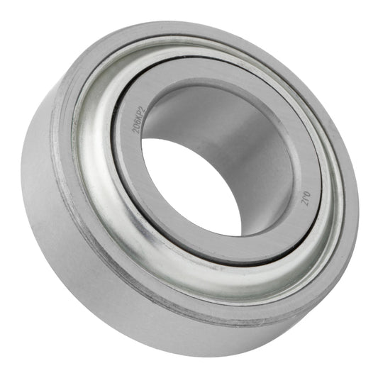 206KP2 - Agricultural Bearing, 1.181 in Bore (ID) - Round Bore