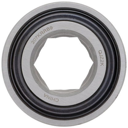 207KRRB9 - Agricultural Bearing, 1.126 in Bore (ID) - Hex Bore
