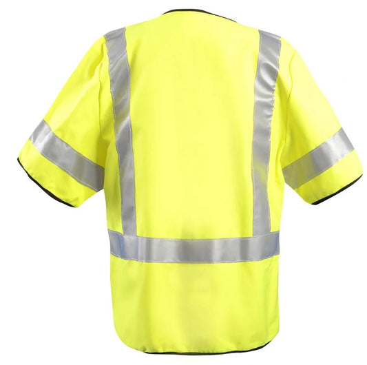 Flame Resistant Single Stripe Solid Vest