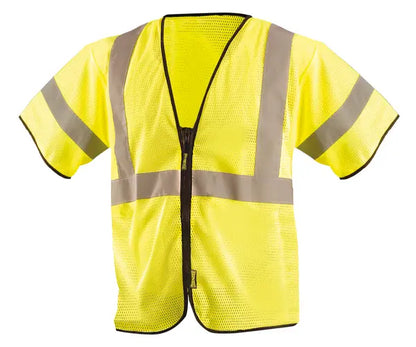 Mesh Standard Vest W/Zipper