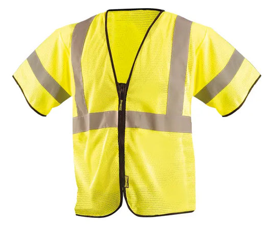Mesh Standard Vest W/Zipper