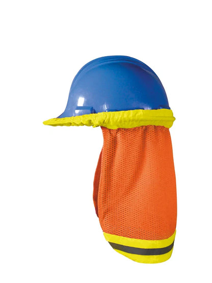High Visibility Mesh Hard Hat Shade