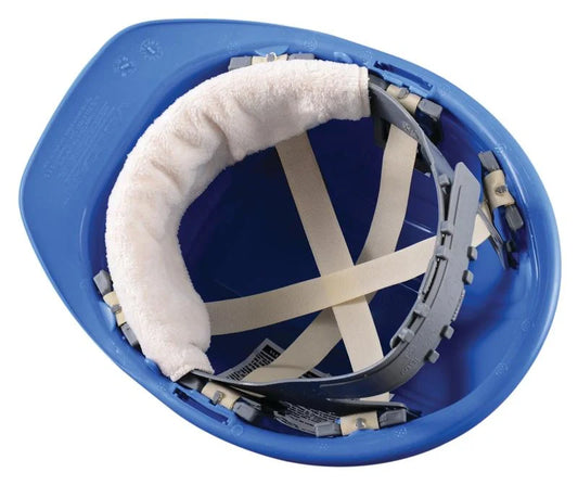 Terry Toppers® Clip-On Hard Hat Sweatband, 20 PC PK