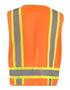 High Visibility Value Two-Tone Surveyor Solid Vest -ECO-ATRANS