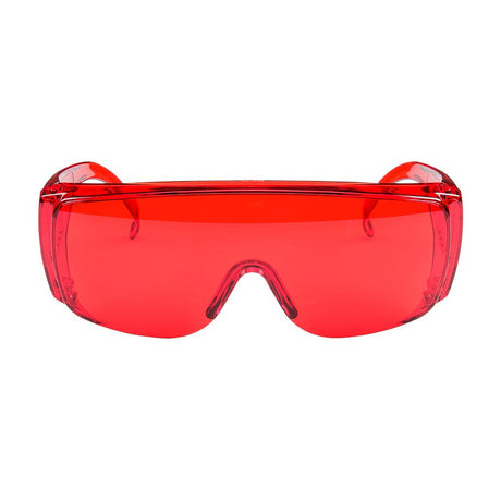 FoxFury poly-carbonate forensic goggles red