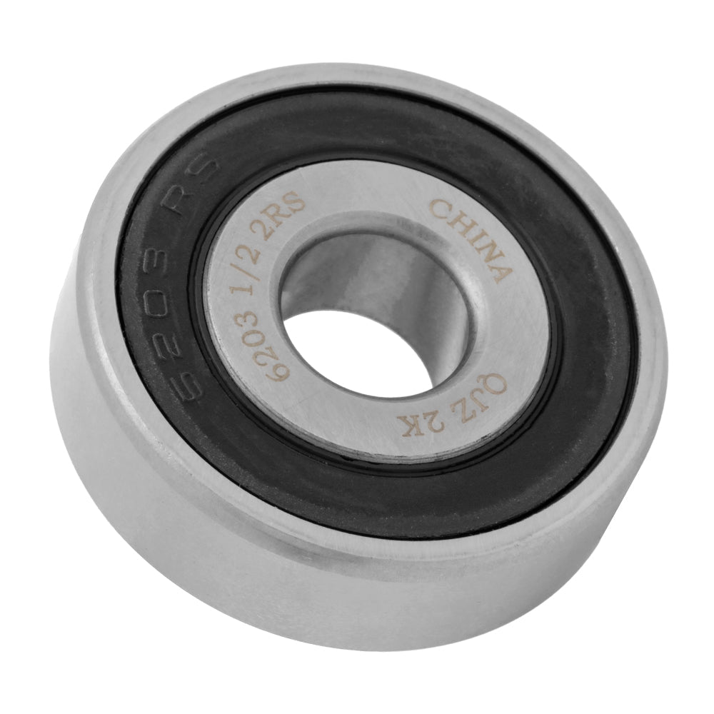 6203-1/2 - Deep Groove Radial Ball Bearing, 0.5" Bore (ID)