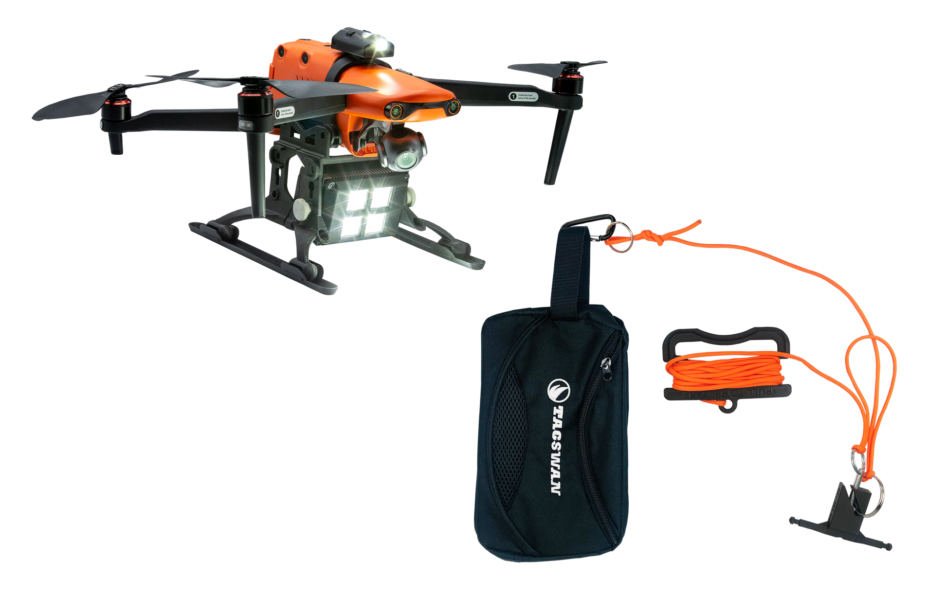 EXOLANDER© Spotlight & Payload System for EVO II & EVO III