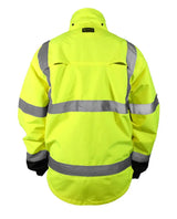 Black Bottom Ripstop Rain Jacket