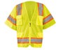 Mesh Two-Tone Surveyor Vest w/Zipper