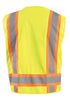 High Visibility Two-Tone Surveyor Mesh Vest - ECO-ATRNSM