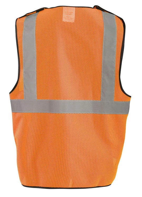 High-Visibility Value Mesh 5-Point Break-Away Safety Vest ECO-GCB