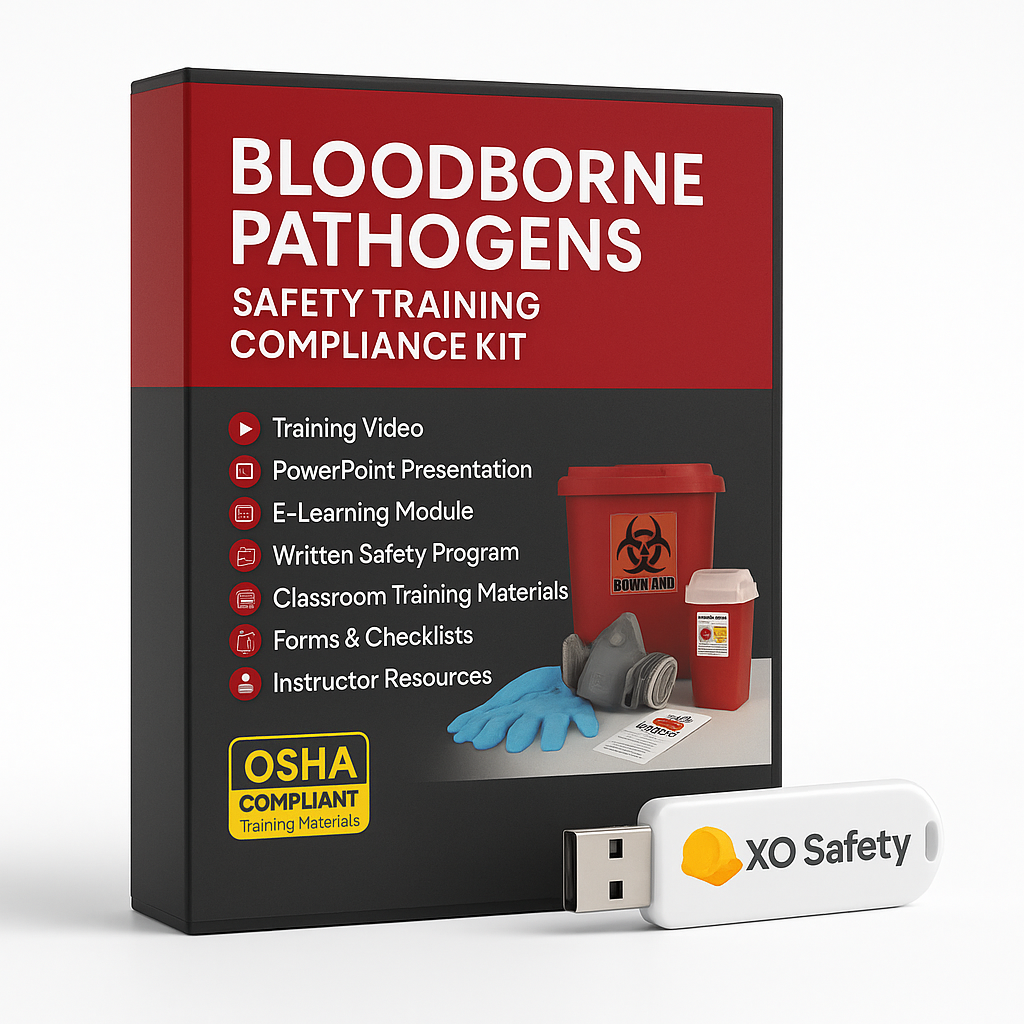 Bloodborne Pathogens Safety Training Compliance Kit