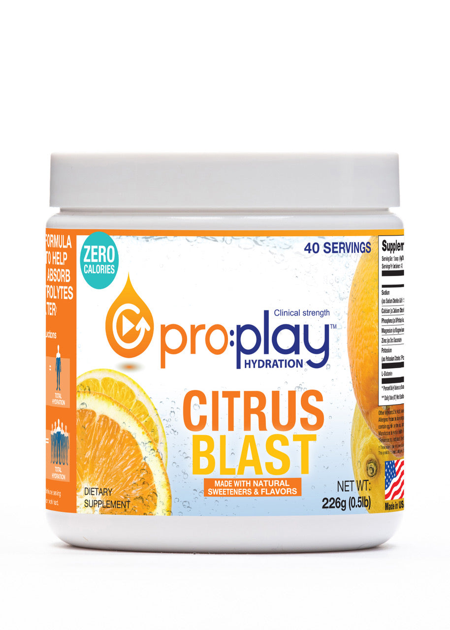 NEW Flavor! pro:play® with Magnesium+ZERO Sugar=100% Delicious
