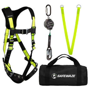 PRO Bag Kit: FS185 Harness, 018-5009 SRL, FS811-3 Anchor, FS8125 Bag