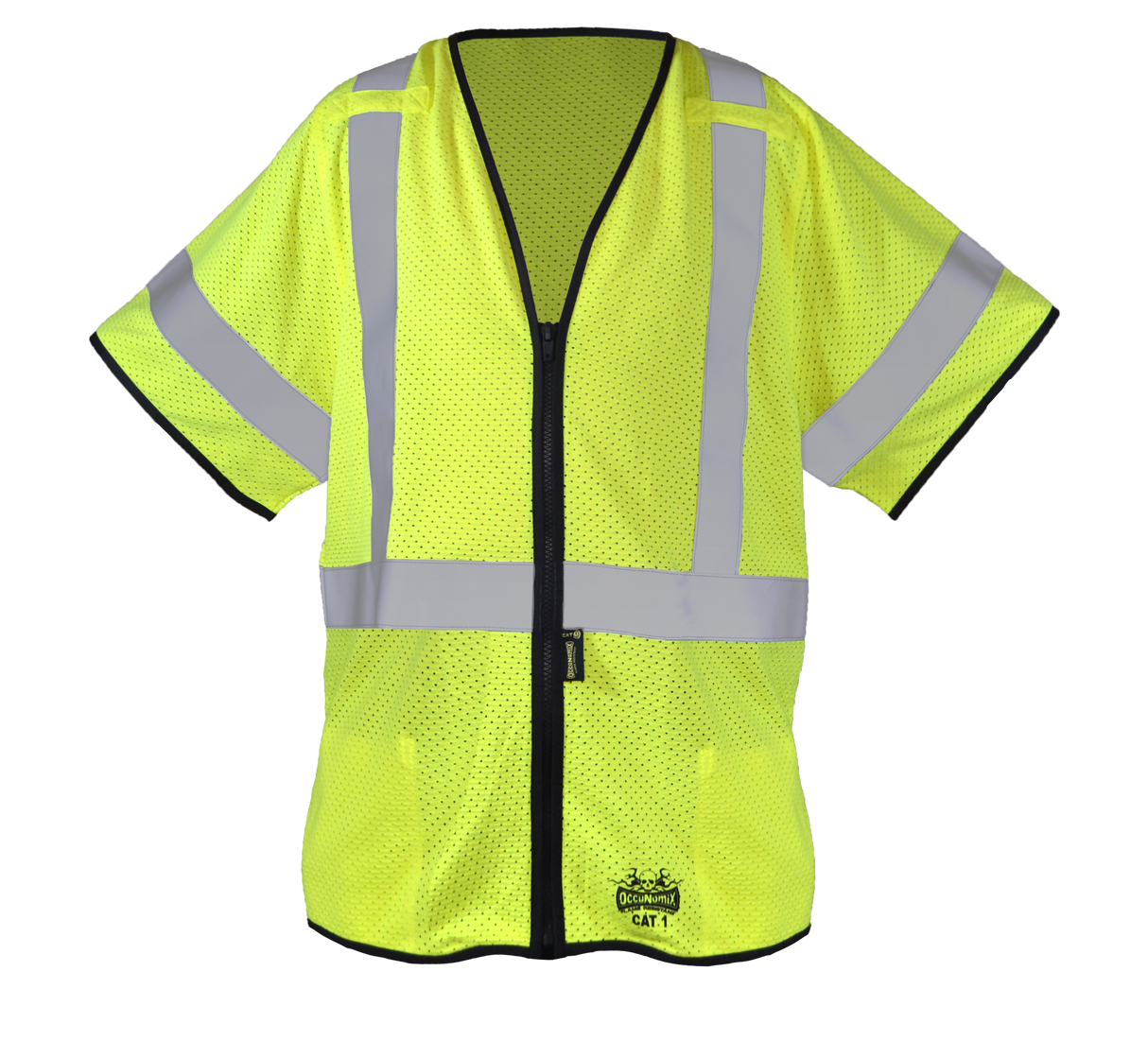 FR-VM2213Z - Flame Resistant Mesh Zipper Vest