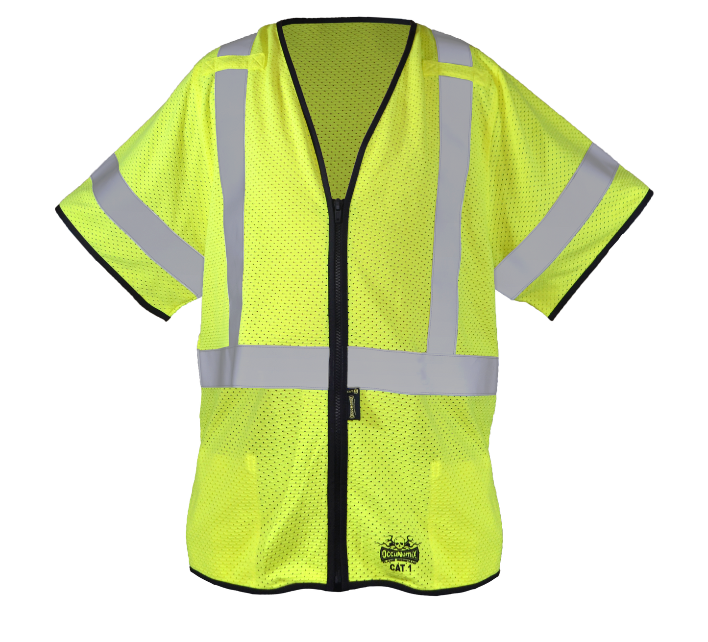 FR-VM2213Z - Flame Resistant Mesh Zipper Vest