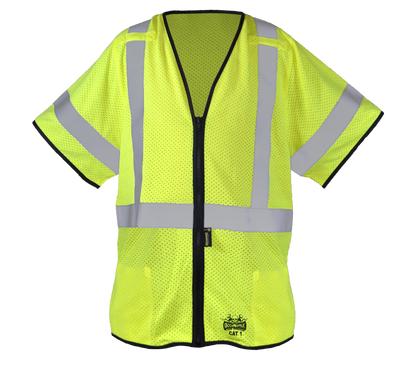 FR-VM2213Z - Flame Resistant Mesh Zipper Vest