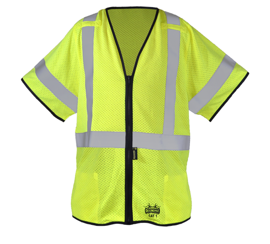 FR-VM2213Z - Flame Resistant Mesh Zipper Vest