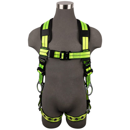 PRO+ Full Body Harness: 3D, QC Chest, TB Legs