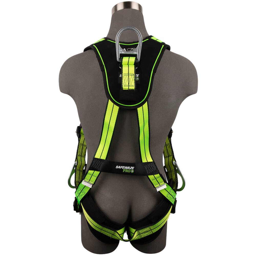 PRO+ Full Body Harness: 3D, QC Chest, TB Legs