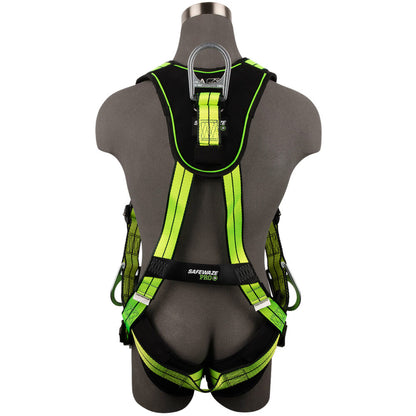 PRO+ Full Body Harness: 3D, QC Chest, TB Legs