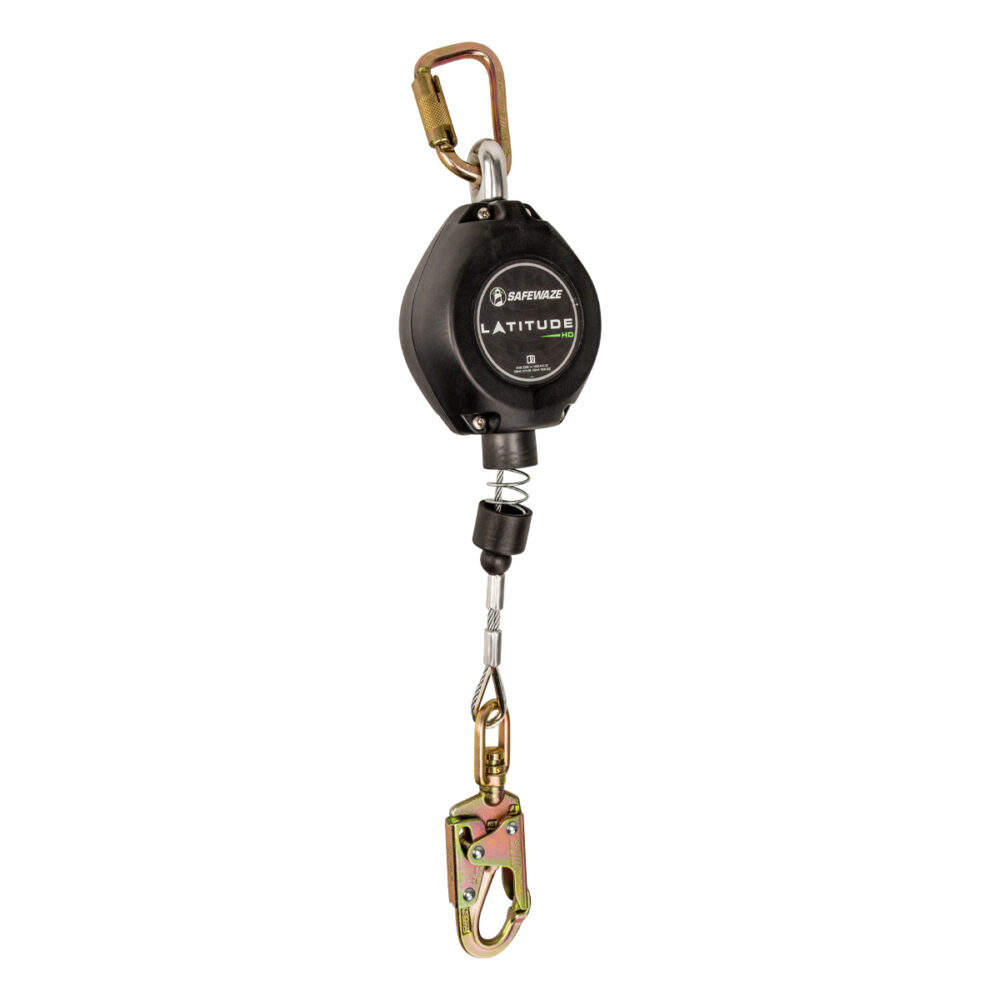 Latitude HD 11' Single Cable SRL-P: Carabiner