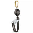 Latitude HD 7' Single Web SRL-P: Carabiner, 20" Tie-Back, Tie-Back Snap Hook